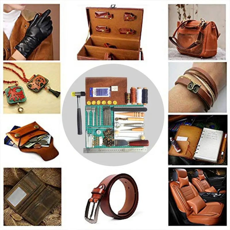 Leatherwork Manual - Zestaw narzędzi do skóry Narzędzia do