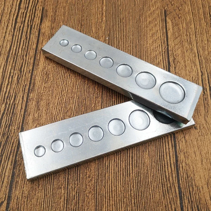 Leatherwork Rivet Setter - 7 w 1 płyta dolna zestaw