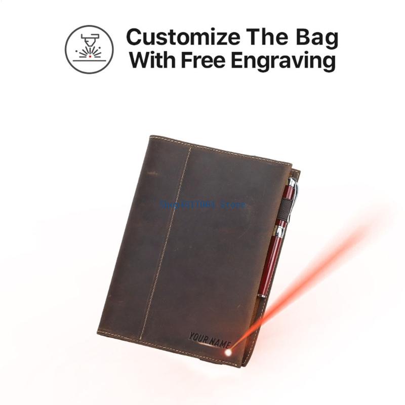 Leather Work Diary Covers - Przenośna okładka na dziennik T3LB z