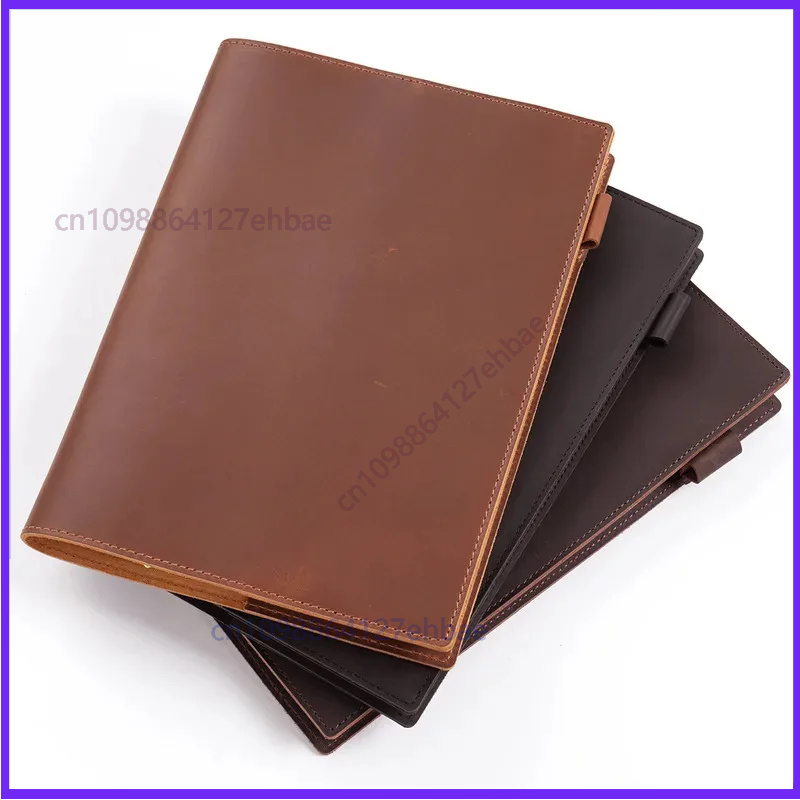 Leather Work Diary Covers - Skórzana okładka na notes B5 w