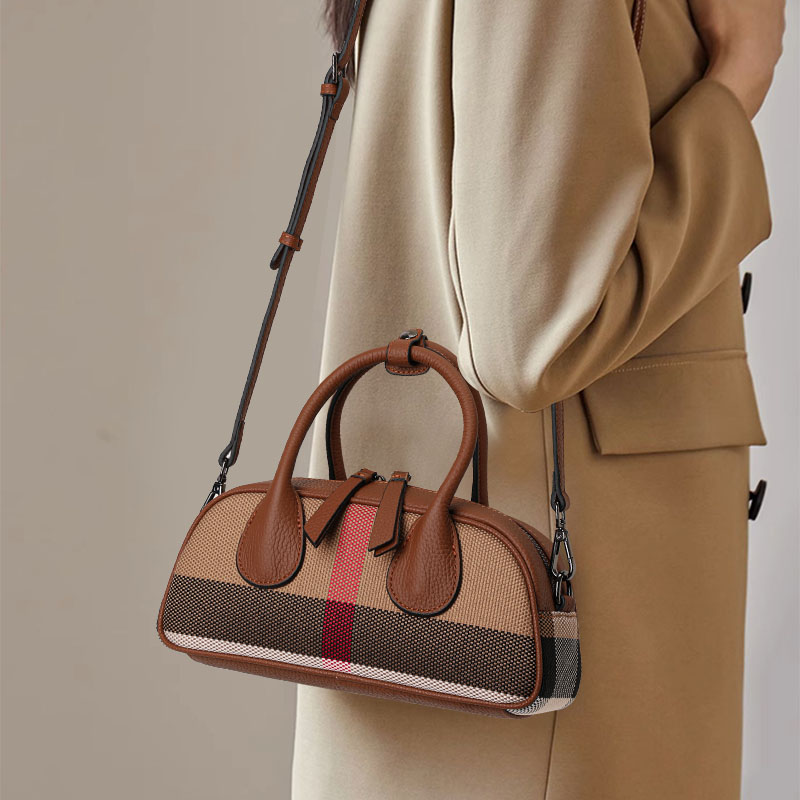 Leatherwork Patterns Free - Damska torba typu bowling bag z