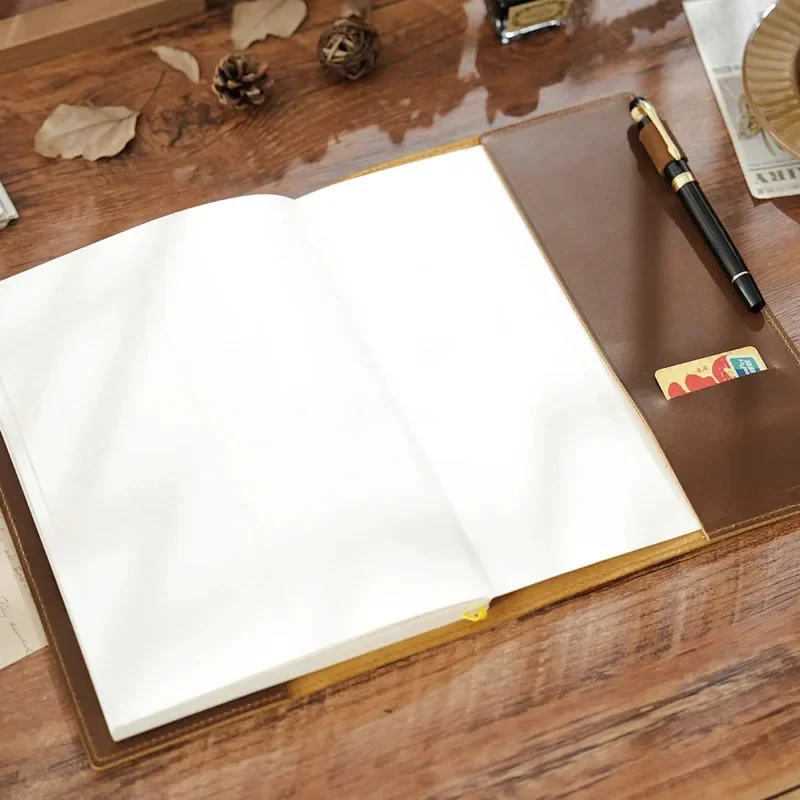 Leather Work Diary Covers - Nowa Skórzana Okładka na Notatnik B5