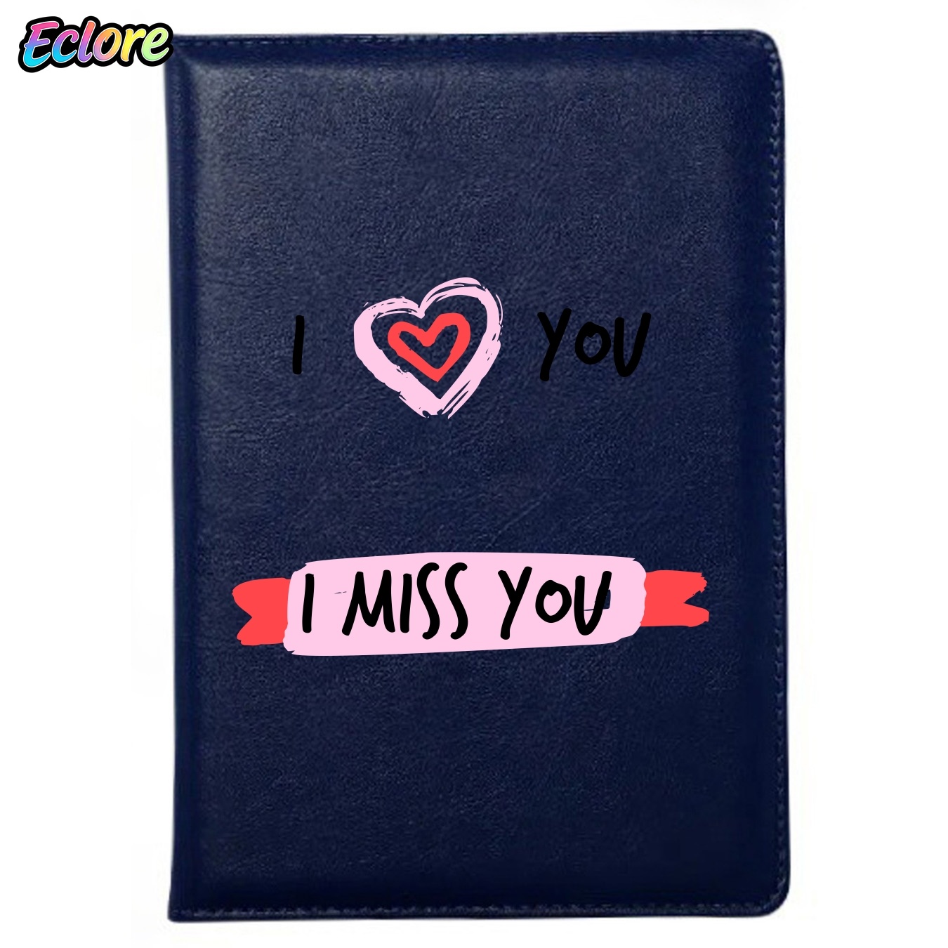 Leather Work Diary Covers - Ręcznie Rysowane Serce Retro Skórzany Notatnik