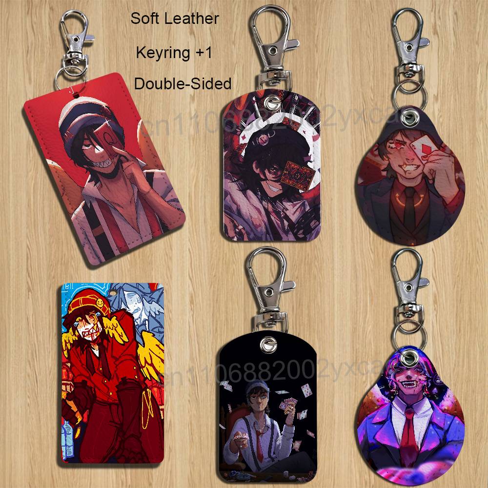 Leather Work Leather - Etui na karty DSMP QSMP Quackity