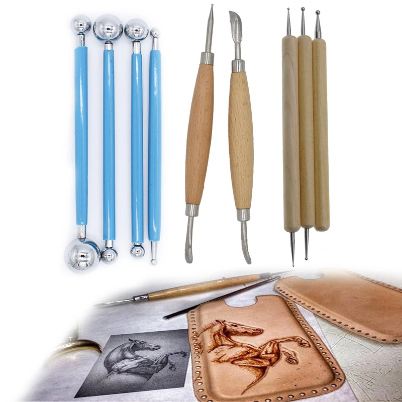 Leatherwork Hand Press - Skórzane narzędzie do speleologii punkt rysik