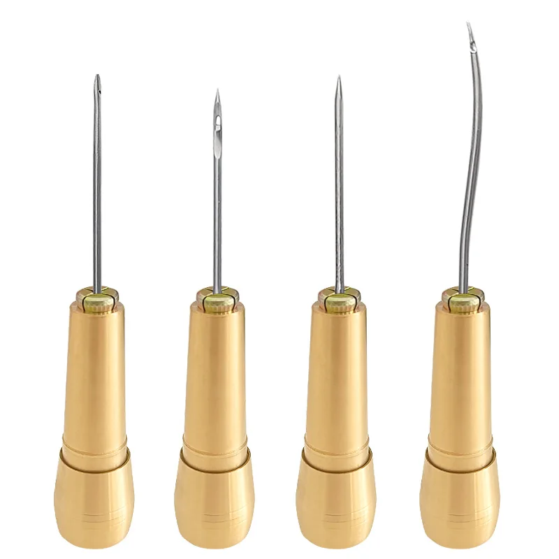Skórzany zestaw do szycia DIY  – Leatherwork Needles recenzja i cena