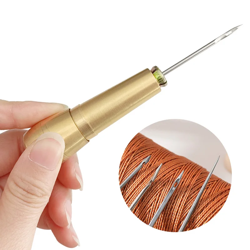 Skórzany zestaw do szycia DIY  – Leatherwork Needles recenzja i cena
