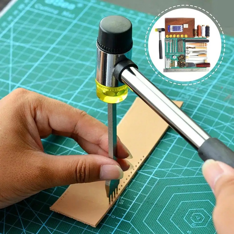 Zestaw narzędzi do skóry Narzę – Leatherwork Manual recenzja i cena