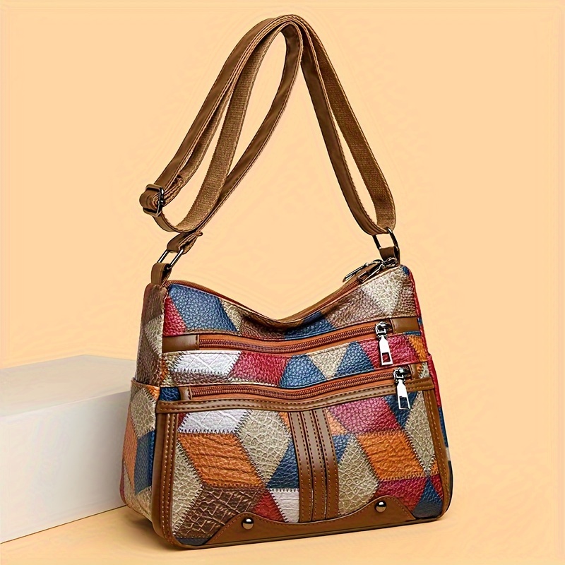 Damska torba na ramię z geomet – Leatherwork Patterns Free recenzja i cena