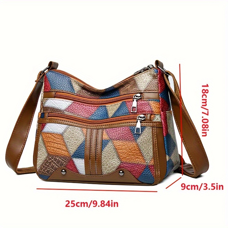 Damska torba na ramię z geomet – Leatherwork Patterns Free recenzja i cena