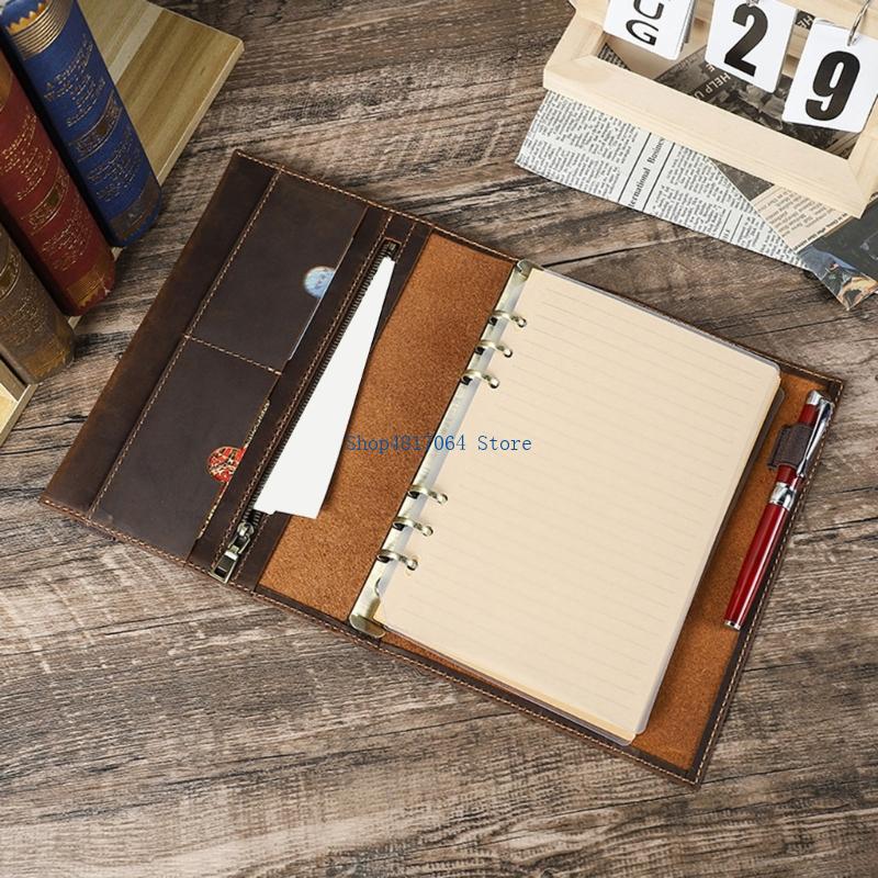 Przenośna okładka na dziennik  – Leather Work Diary Covers recenzja i cena