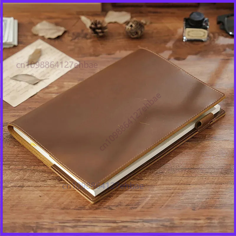 Skórzana okładka na notes B5 w – Leather Work Diary Covers recenzja i cena