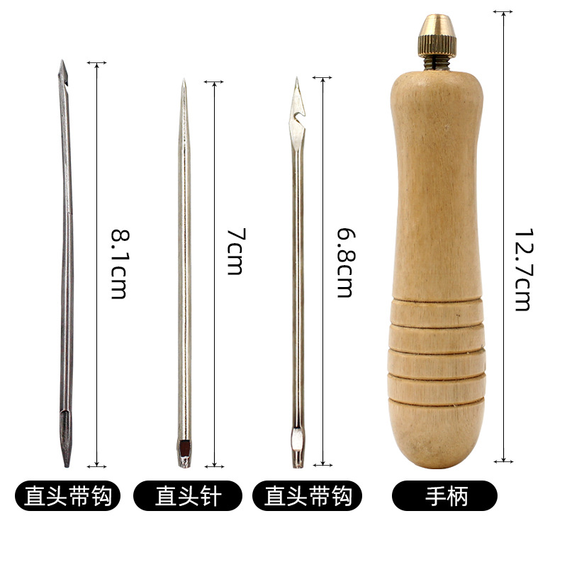 Zestaw DIY do szycia skóry: sz – Leatherwork Needles recenzja i cena