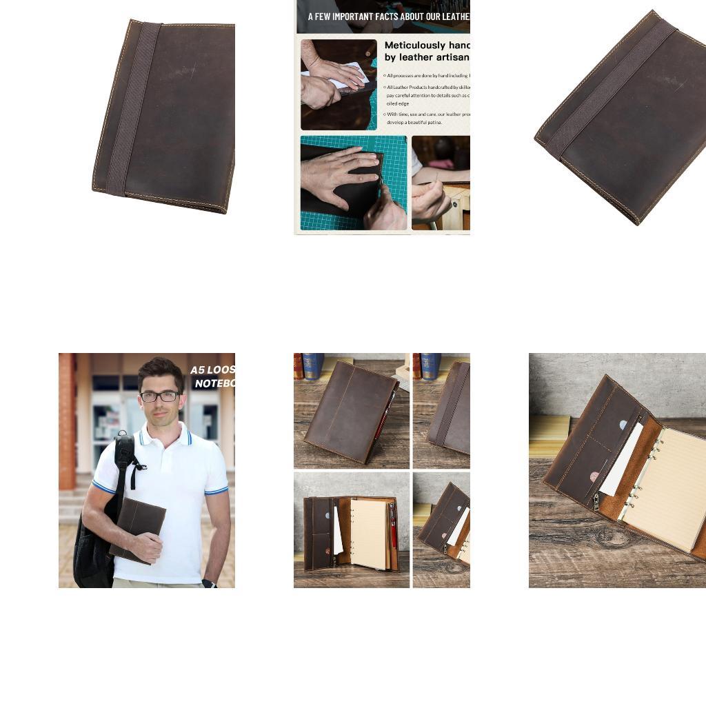 Skórzany dziennik do codzienne – Leather Work Diary Covers recenzja i cena