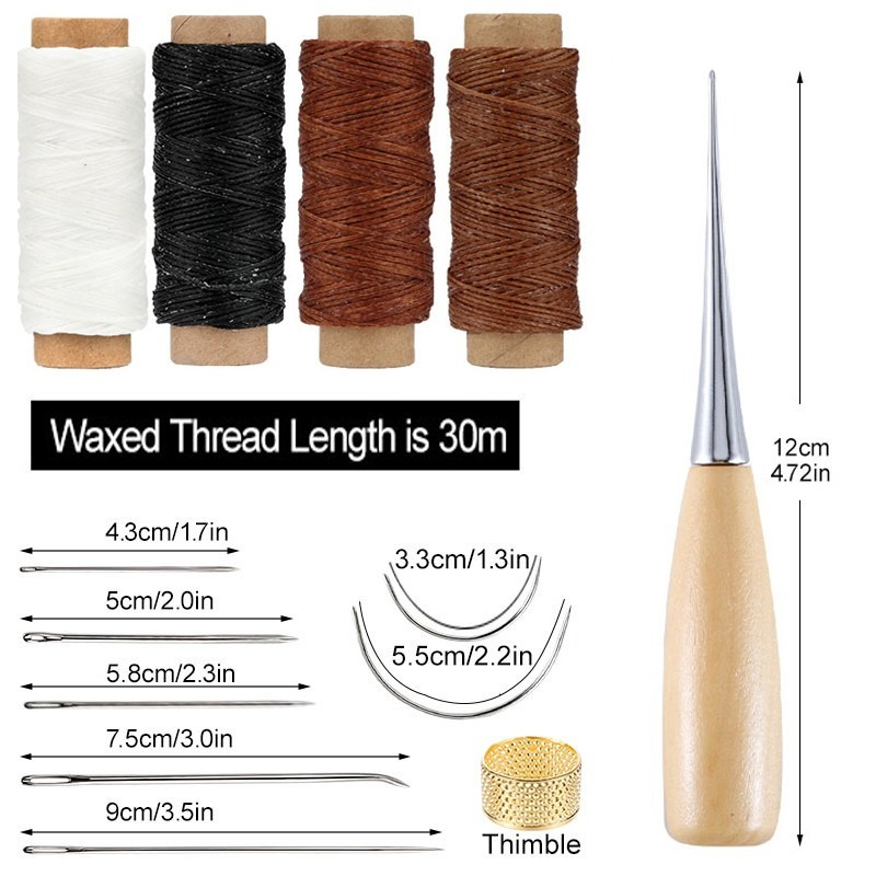 13-częściowy zestaw do szycia  – Leatherwork Needles recenzja i cena