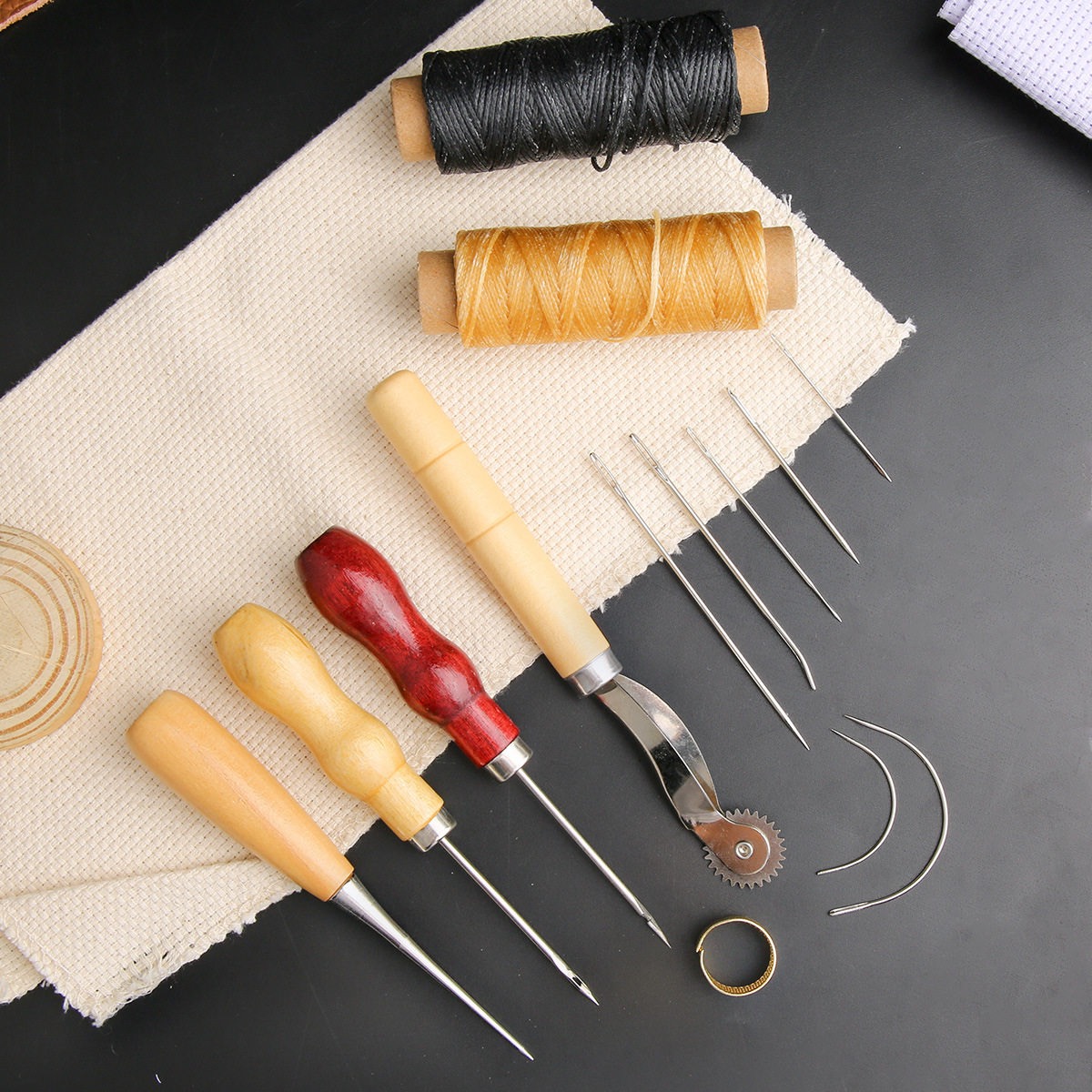 13-częściowy zestaw do szycia  – Leatherwork Needles recenzja i cena