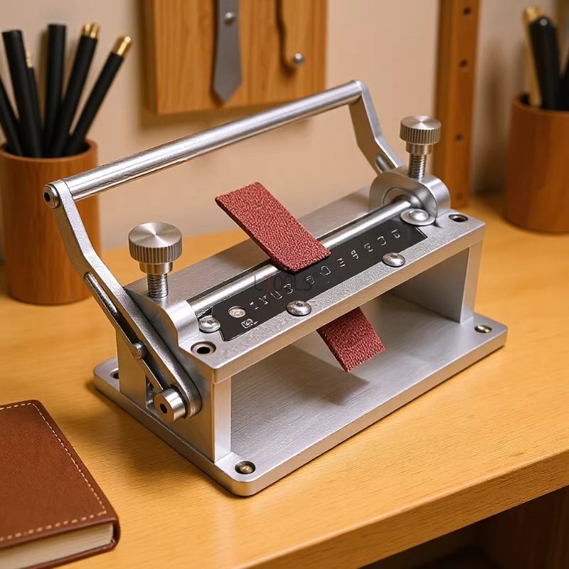 Ręczna maszynka do skórowania  – Leatherwork Manual recenzja i cena