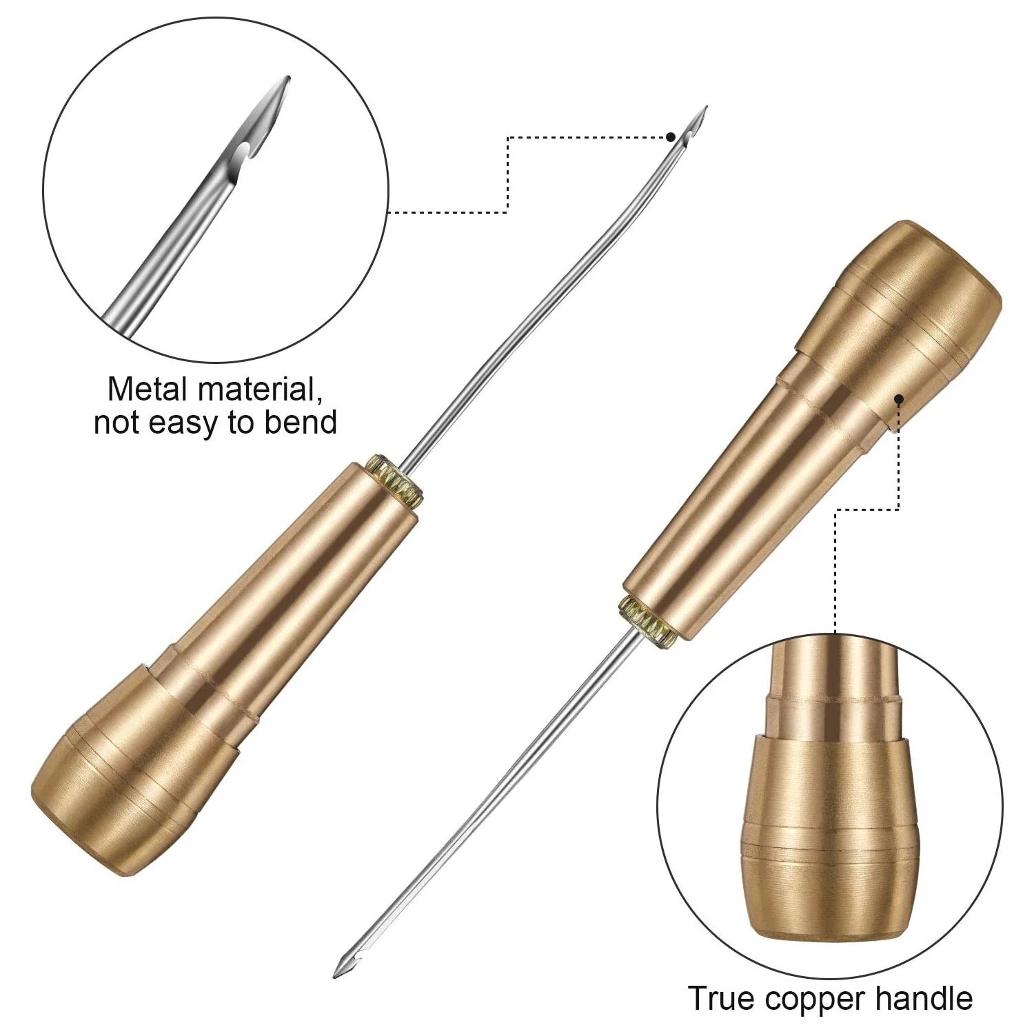 Zestaw do szycia skóry DIY Szy – Leatherwork Needles recenzja i cena