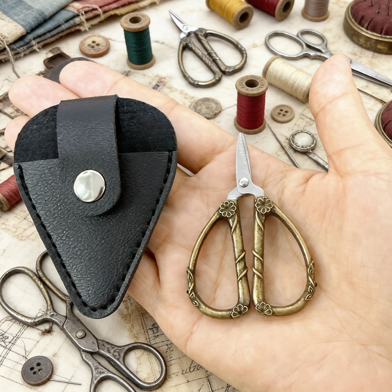 Mini nożyczki vintage ze stali – Leather Work In Art recenzja i cena