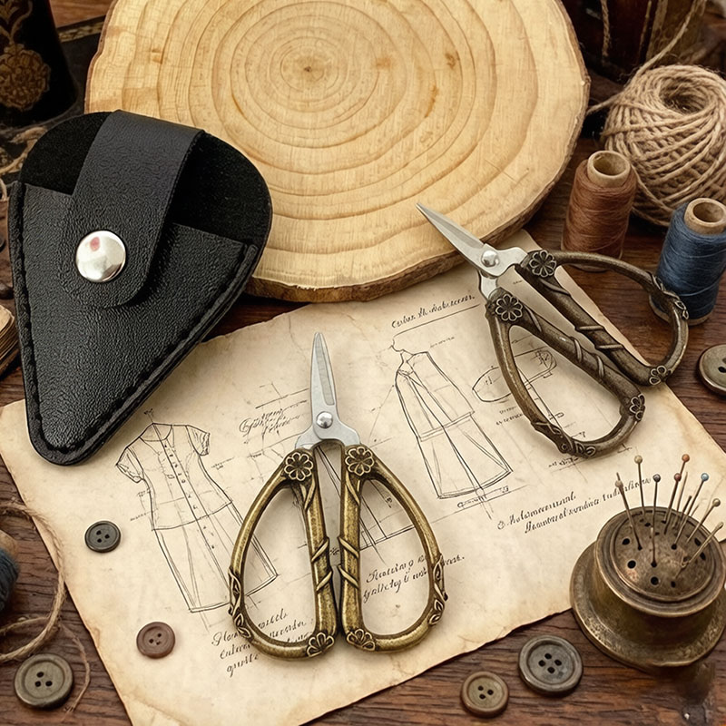 Mini nożyczki vintage ze stali – Leather Work In Art recenzja i cena