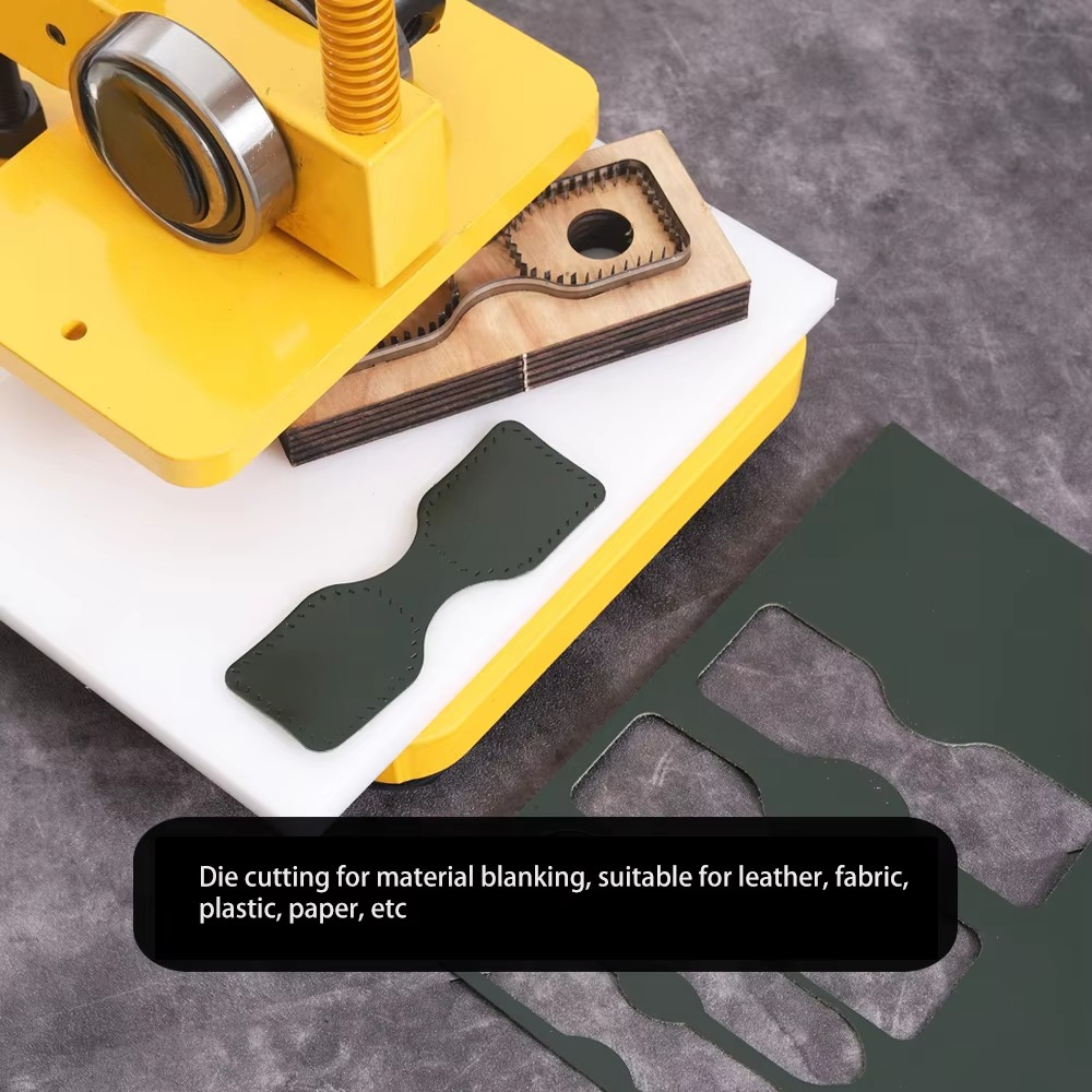 Ręczna prasa do wycinania i fo – Leatherwork Hand Press recenzja i cena