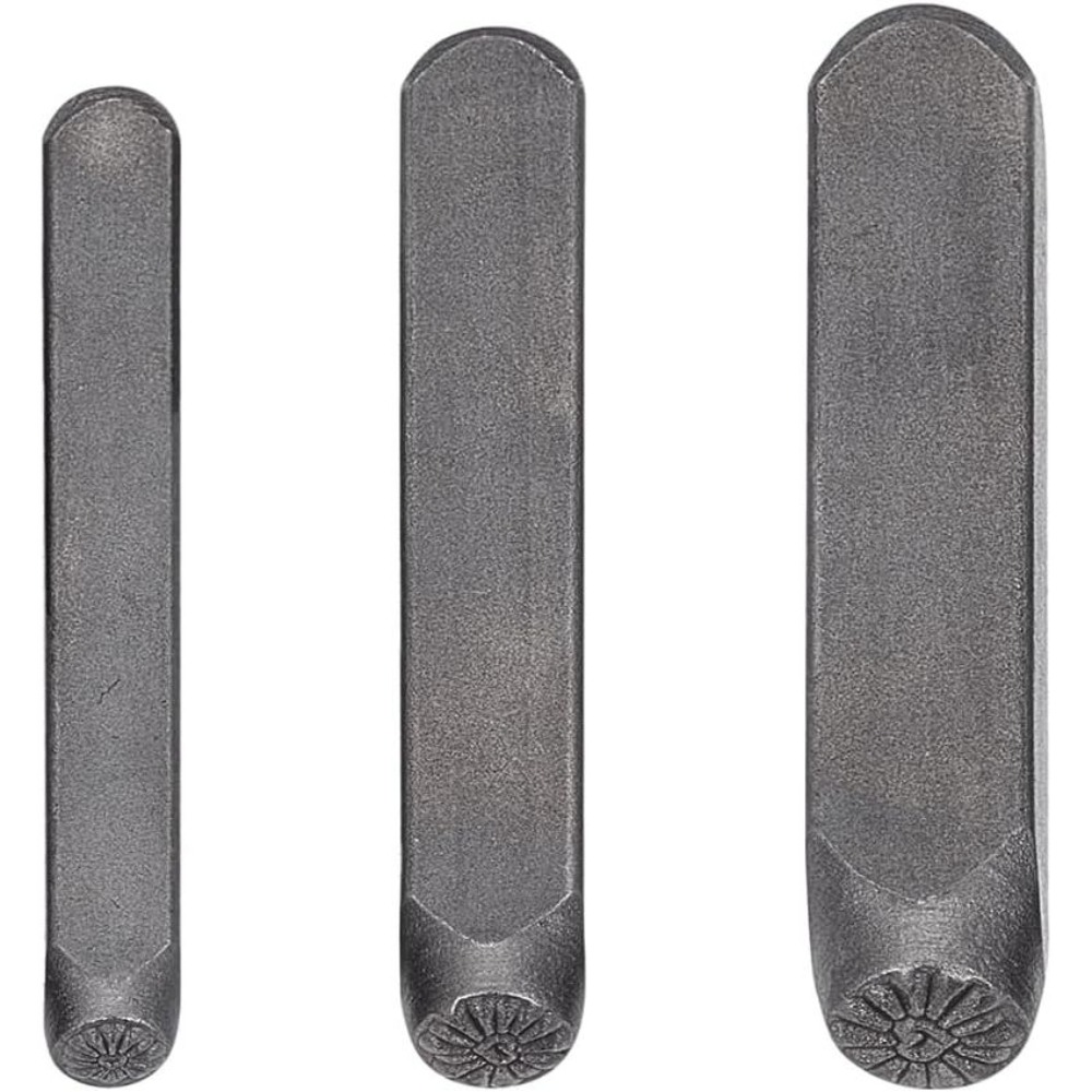 3 szt. Metalowe stemple do wyb – Leather Work In Art recenzja i cena