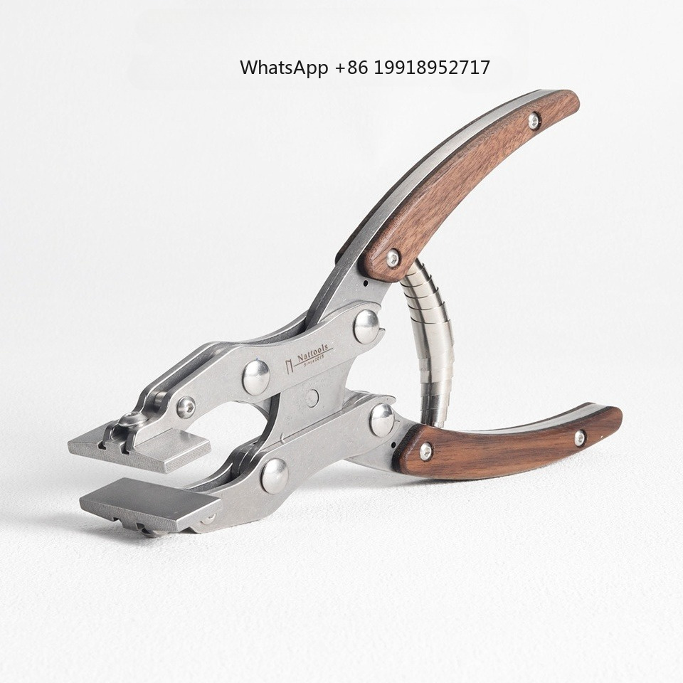 Szczypce płaskie do skóry ze s – Leatherwork Hand Press recenzja i cena