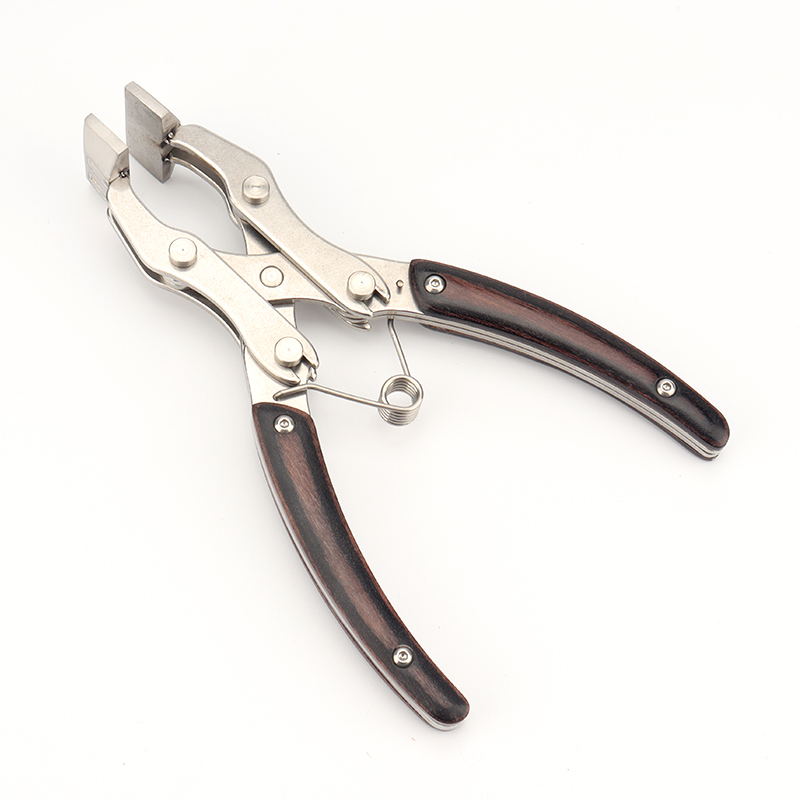 Szczypce płaskie do skóry ze s – Leatherwork Hand Press recenzja i cena