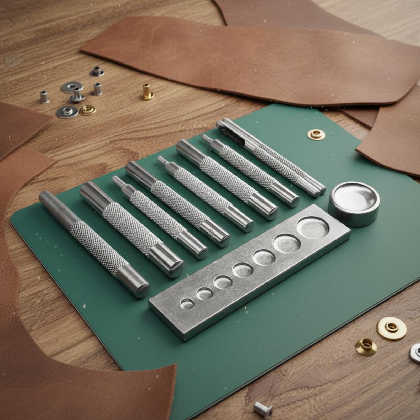 11-częściowy zestaw narzędzi d – Leatherwork Rivet Setter recenzja i cena