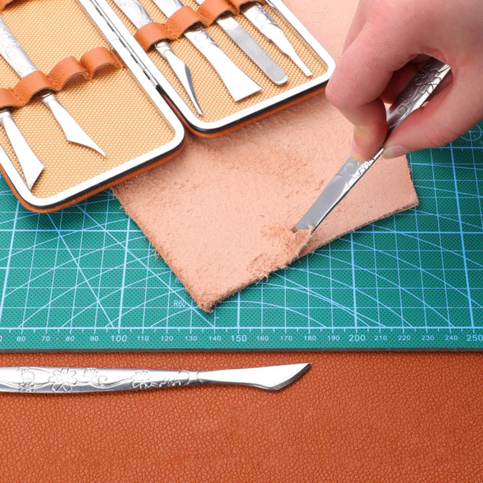8x Noże do rzeźbienia w skórze – Leather Work In Art recenzja i cena